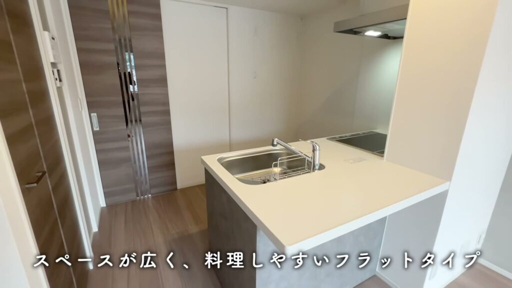 1LDKのフラットタイプ