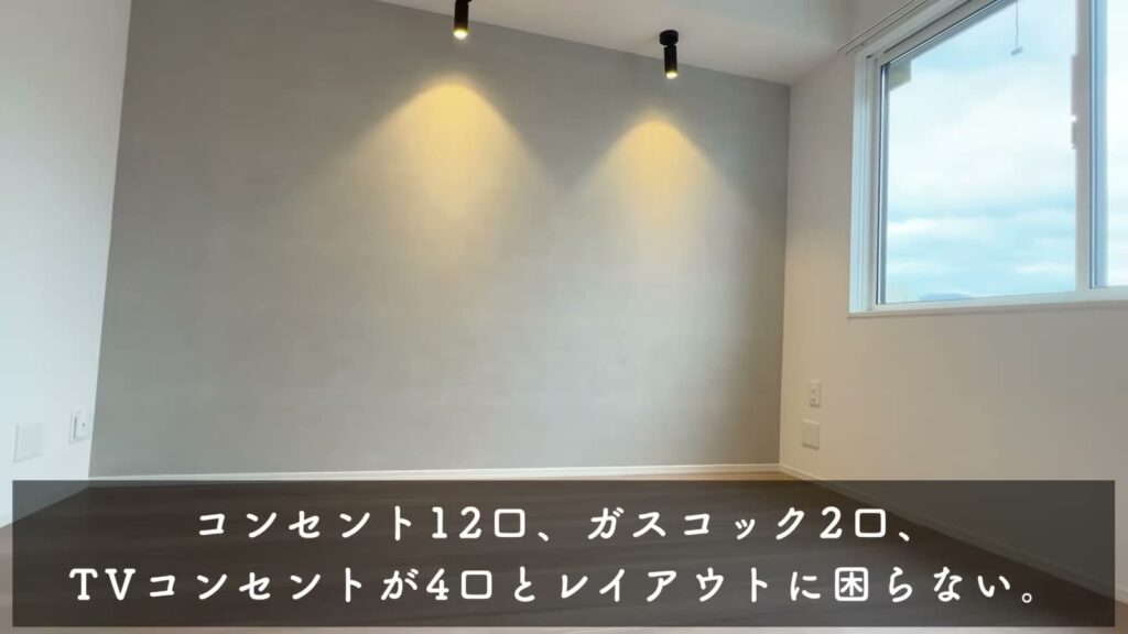 1LDKのコンセント