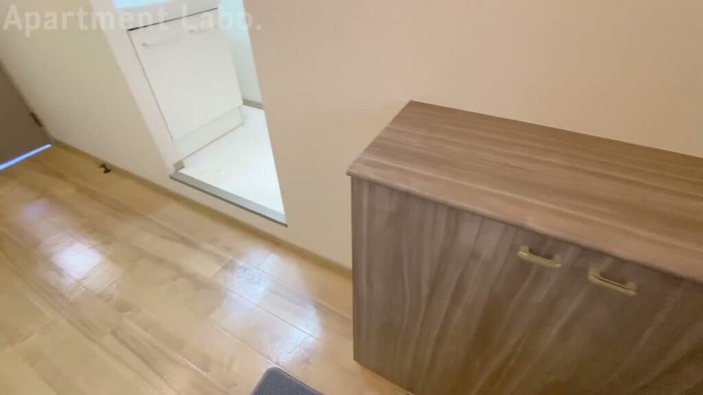 広島市の1K 1Kの下駄箱