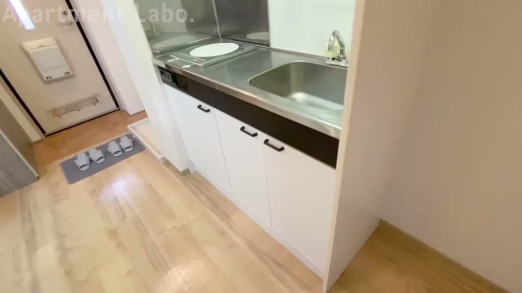 広島市の1K 1Kのキッチン