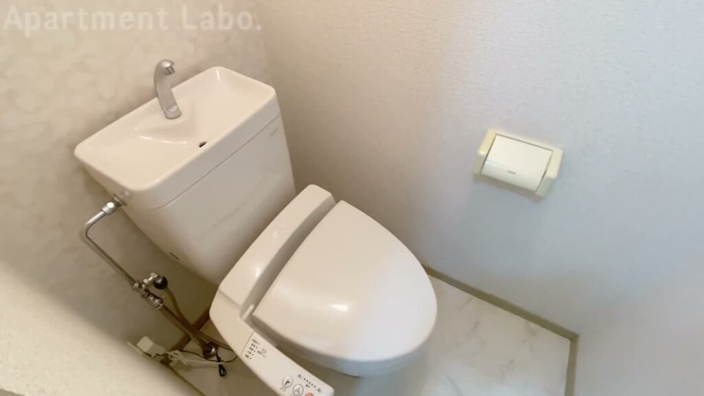 広島市の1K 1Kの便器