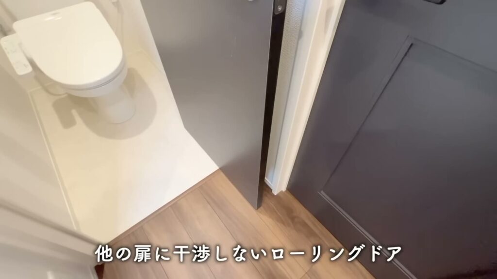 フィオーレ井口明神 1LDKのローリングドア