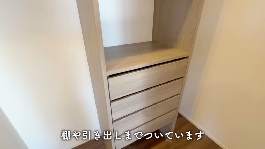 フィオーレ井口明神 1LDKの引き出し収納