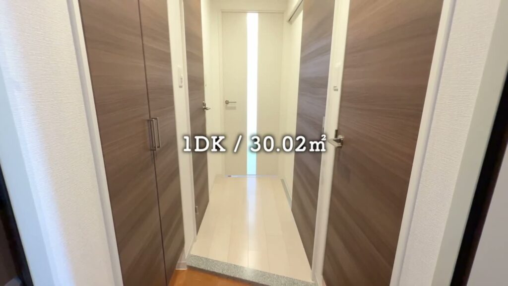 Luxe 三国駅前 1DKの玄関