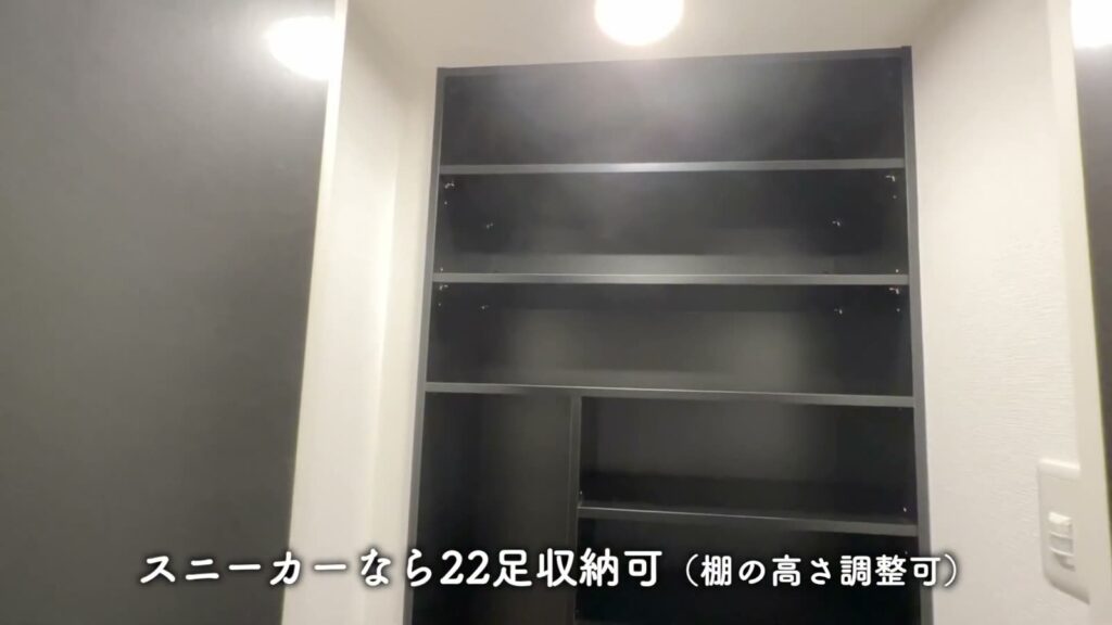 Luxe 三国駅前 1DKの靴箱