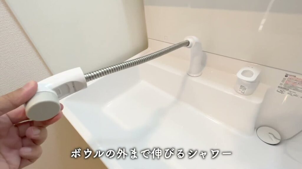 1LDKのシャワー水栓