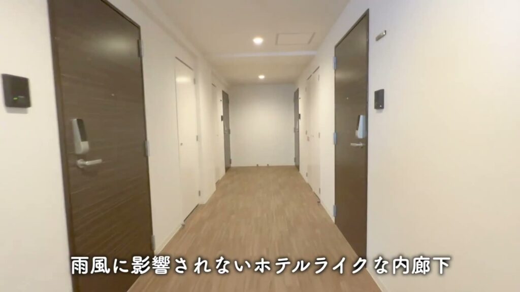 1LDKの内廊下
