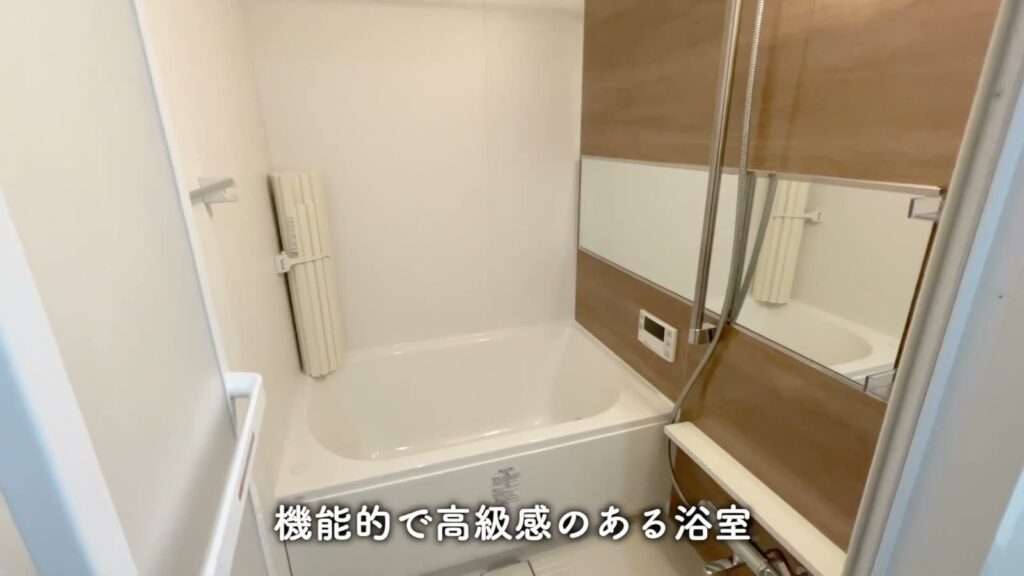 1LDKの浴室