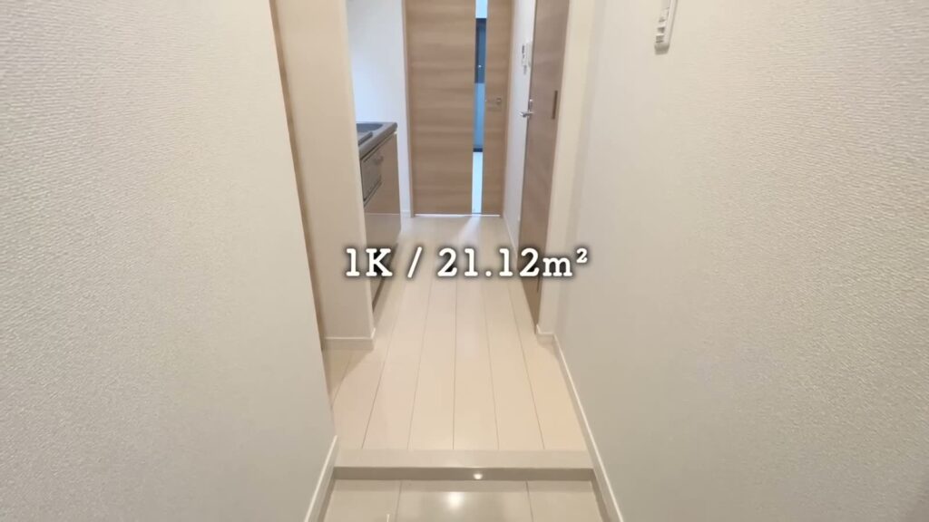 LEXE KAJIGAYA 1Kの玄関