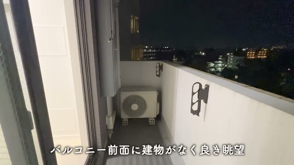 LEXE KAJIGAYA 1Kのバルコニー