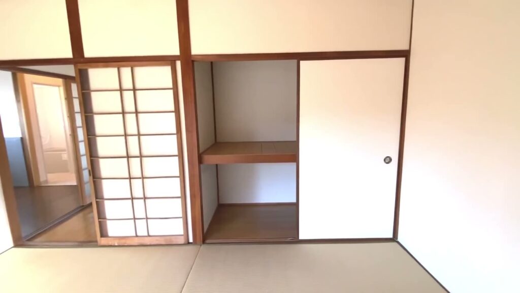 広島県の平屋 3Kの押入れ