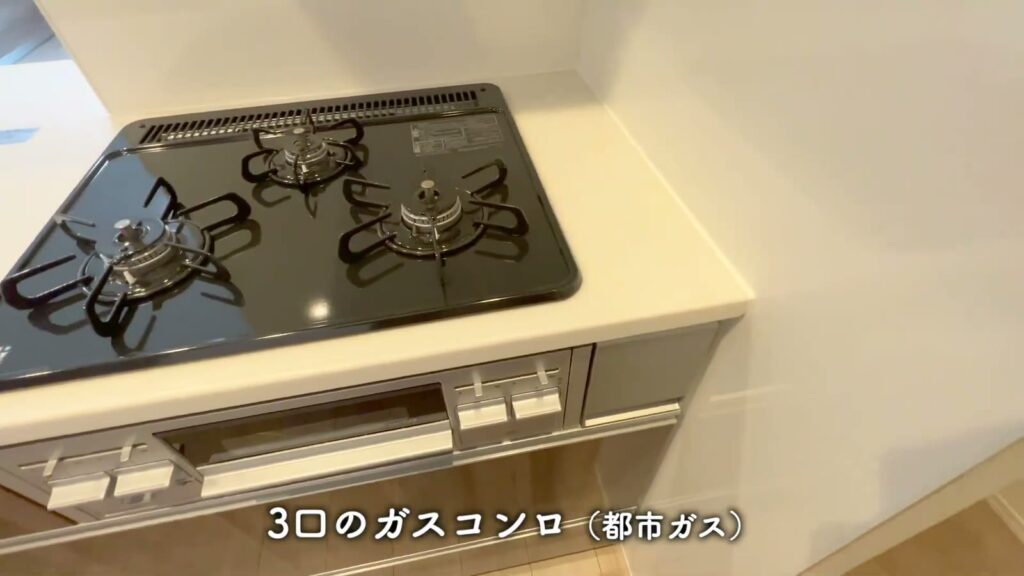 舟入幸町の1LDK 1LDKのコンロ