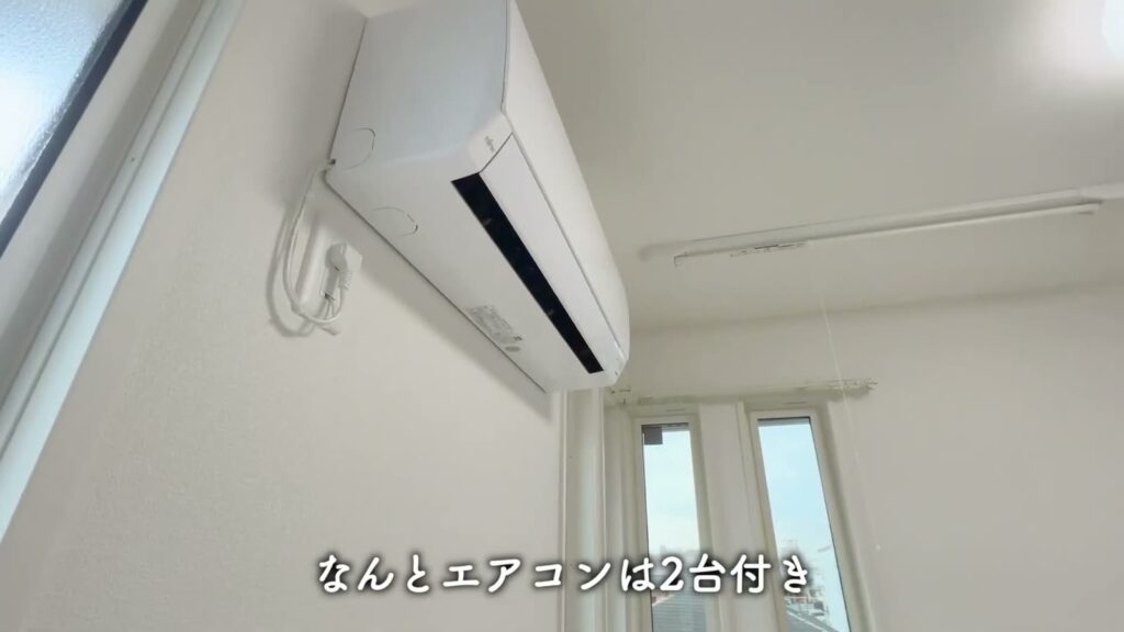 舟入幸町の1LDK 1LDKのエアコン