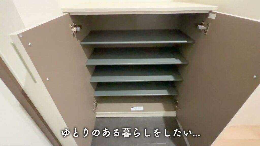 ミリアビタNo.39 1LDKの靴箱の中