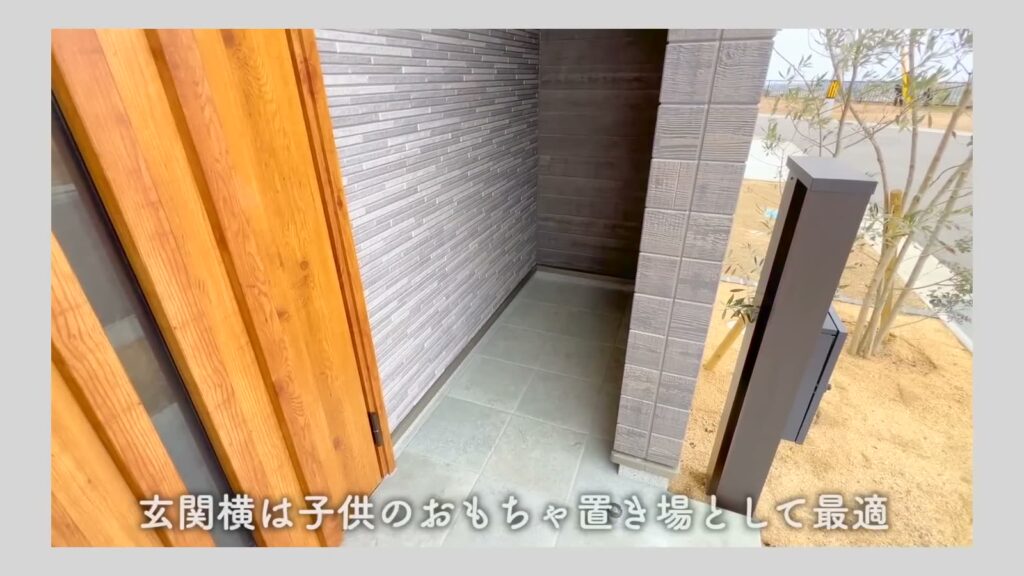 南海くまとり・つばさが丘 4LDKの玄関横