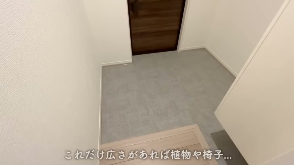 東広島市西条東北町の1LDK 1LDKの玄関の広さ