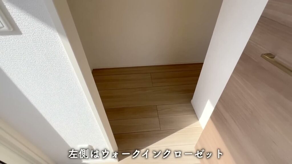 東広島市西条東北町の1LDK 1LDKのウォークインクローゼット