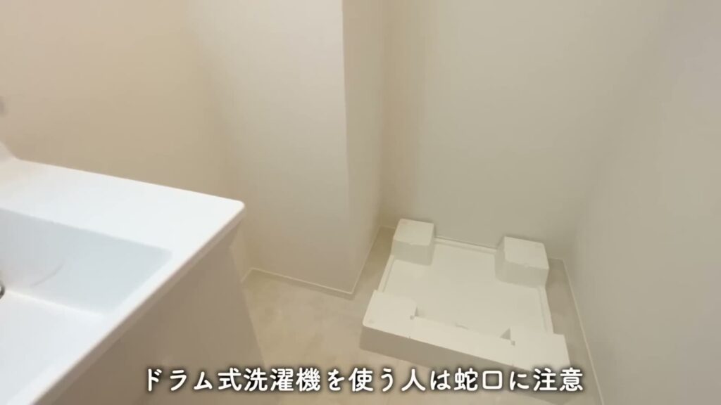 東広島市西条東北町の1LDK 1LDKの洗濯機置き場