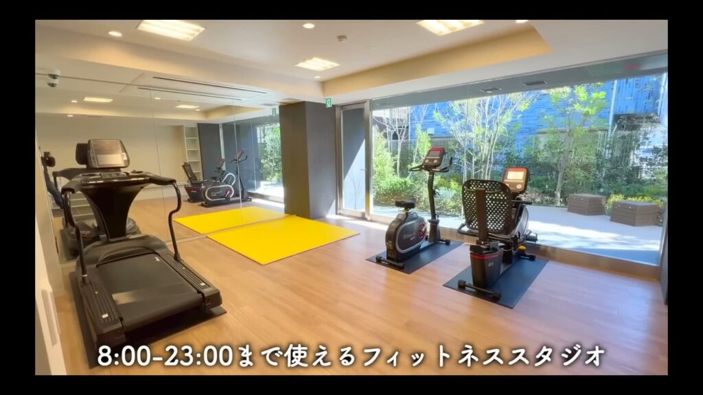 ブランシエスタ浦安 2LDK+ロフトのフィットネススタジオ
