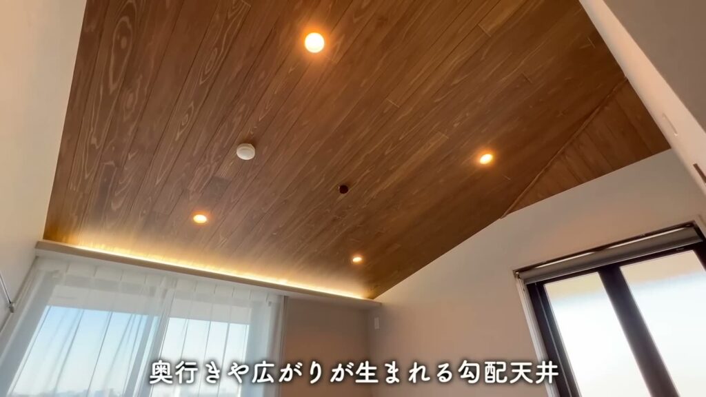 ブランシエスタ浦安 2LDK+ロフトの勾配天井