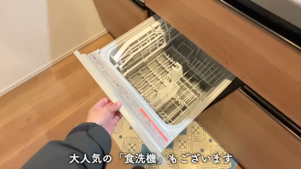 ブランシエスタ浦安 2LDK+ロフトの食洗機