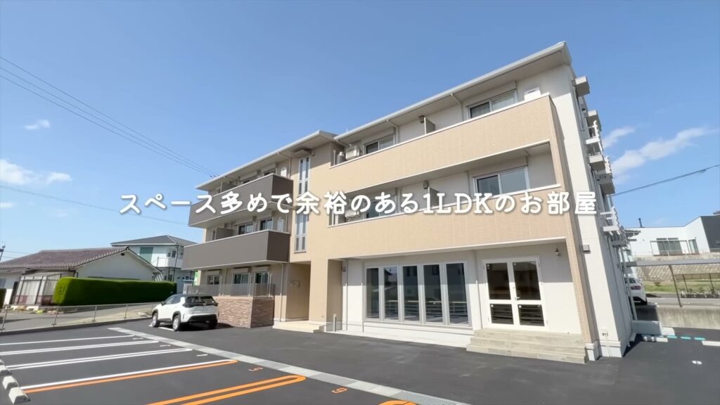 東広島市西条東北町の1LDK 1LDKの外観