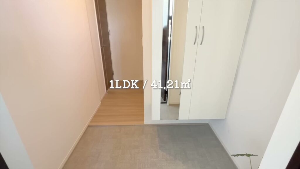 東広島市西条東北町の1LDK 1LDKの玄関