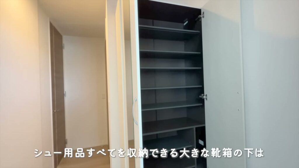 東広島市西条東北町の1LDK 1LDKのシューズボックス