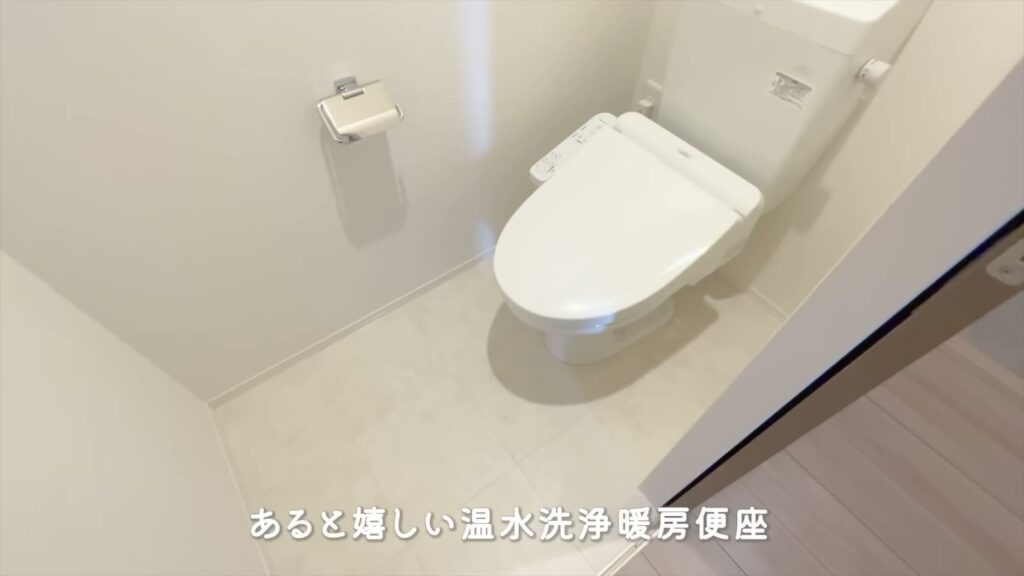 東広島市西条東北町の1LDK 1LDKのトイレ