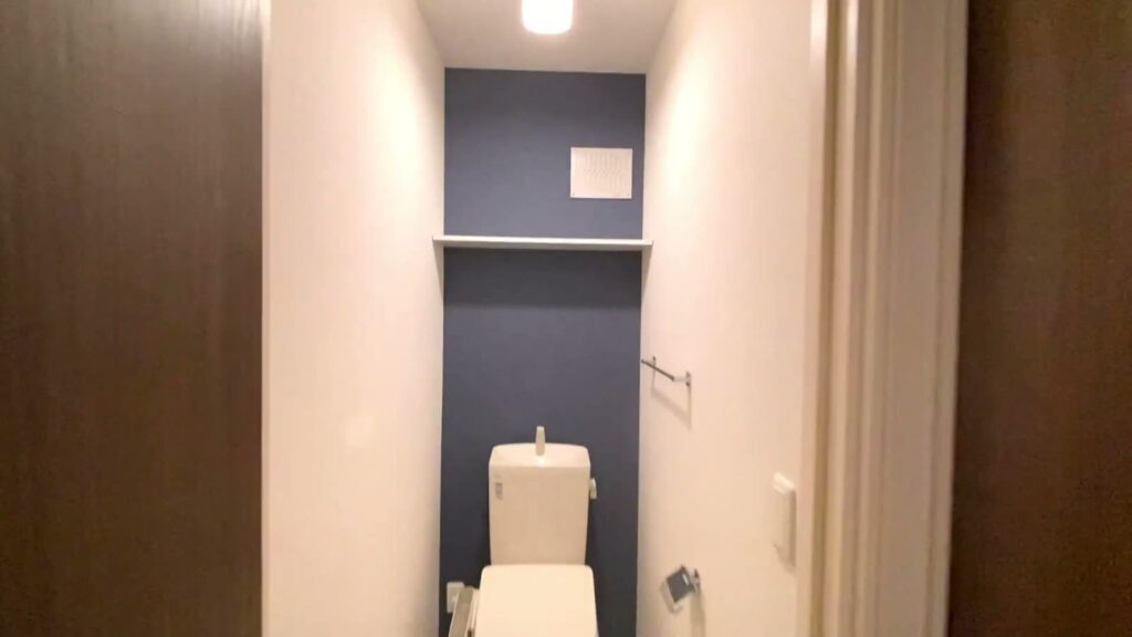 1LDKのトイレの棚