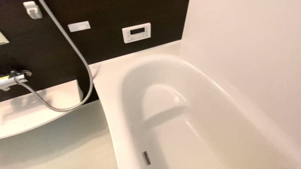 1LDKの浴槽
