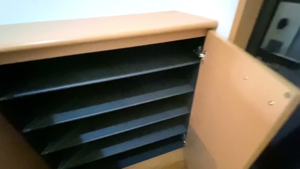 1Kの靴箱の中