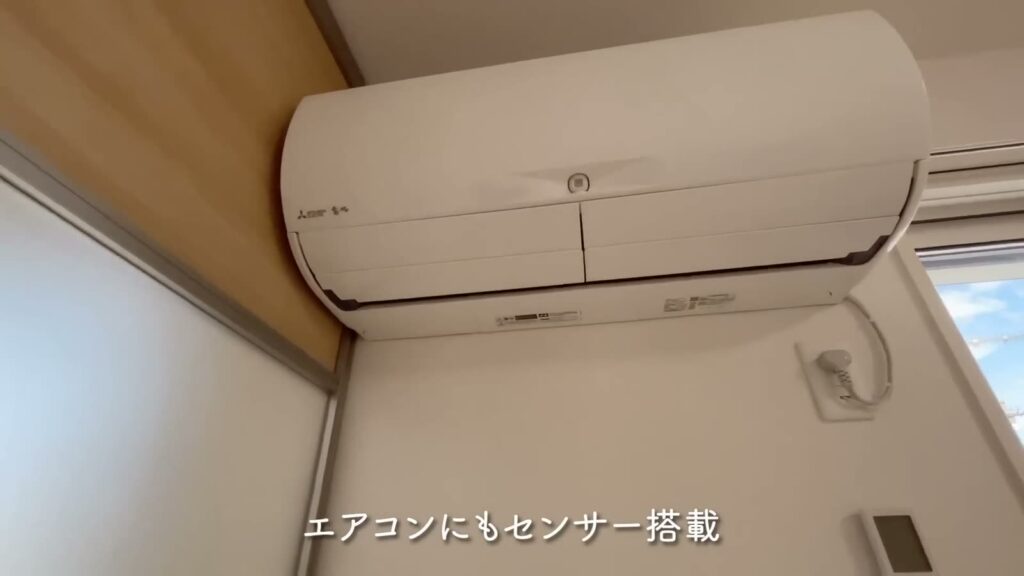 東広島市西条町の1LDK 1LDKのエアコン