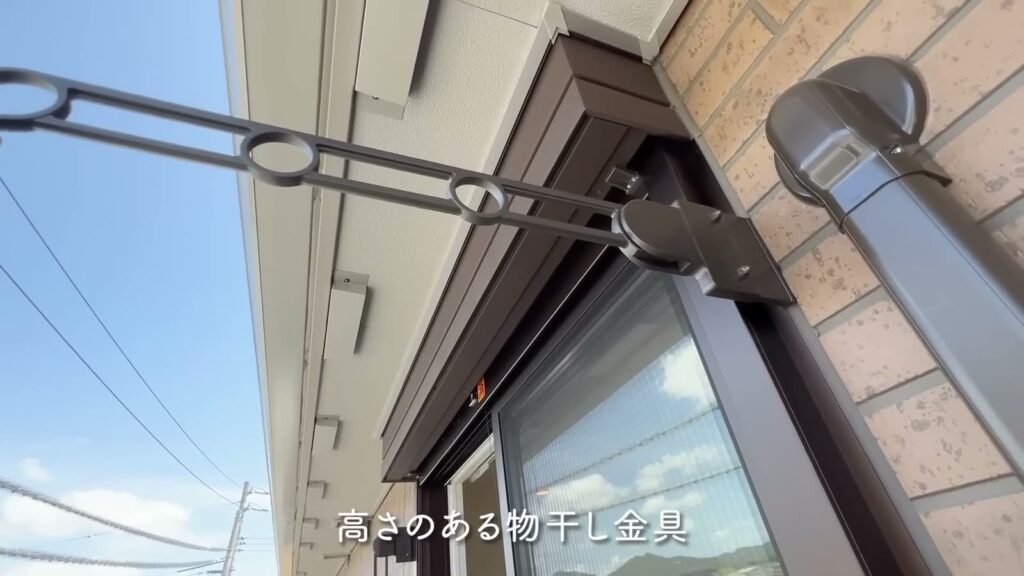 東広島市西条町の1LDK 1LDKの物干し金具