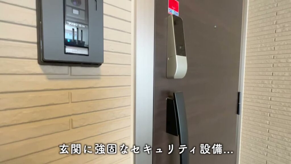 1LDKの玄関まわり