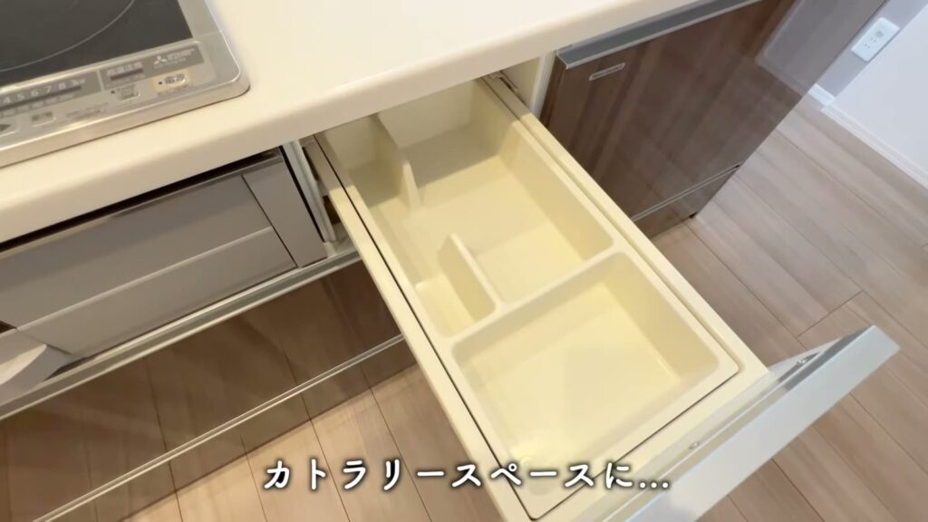 1LDKの引き出し収納