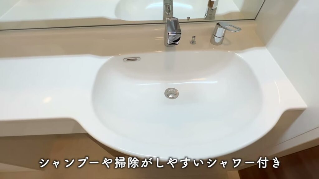 1LDKの洗面ボウル