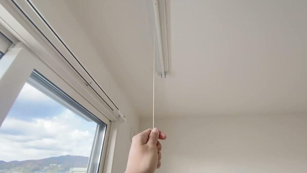 広島県の賃貸アパート 1LDKのLDの窓まわり