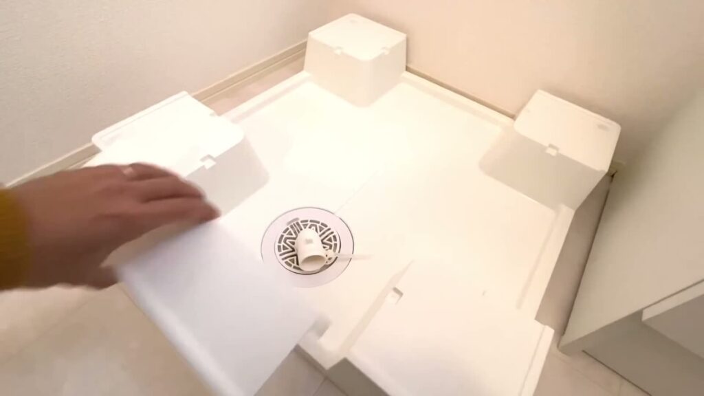D-room内山 1LDKの洗濯機置き場