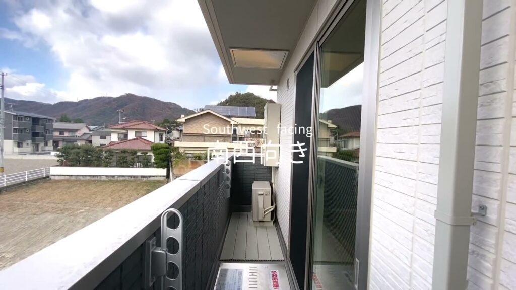 D-room内山 1LDKのバルコニー