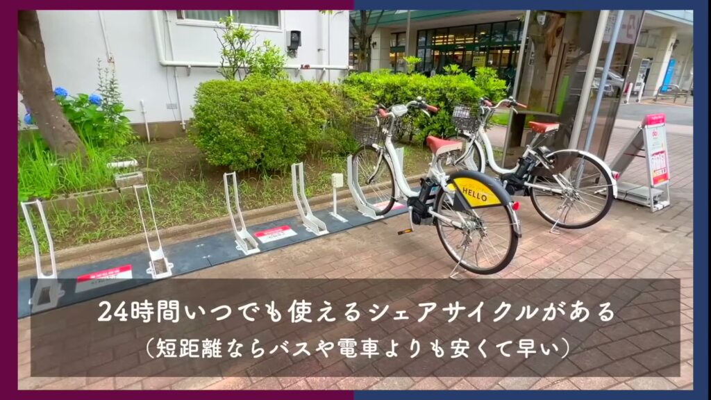 千葉幸町 2DKのシェアサイクル