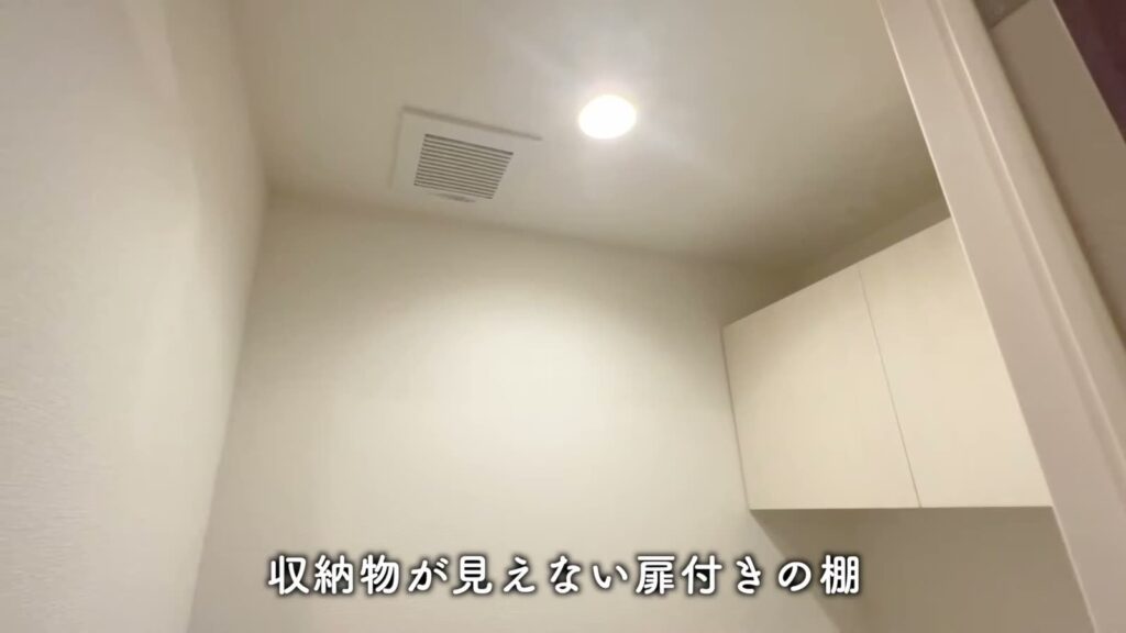 2LDKの収納棚