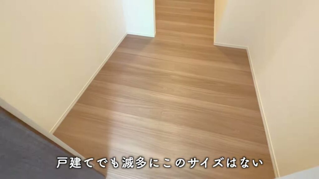 2LDKのウォークインクローゼット