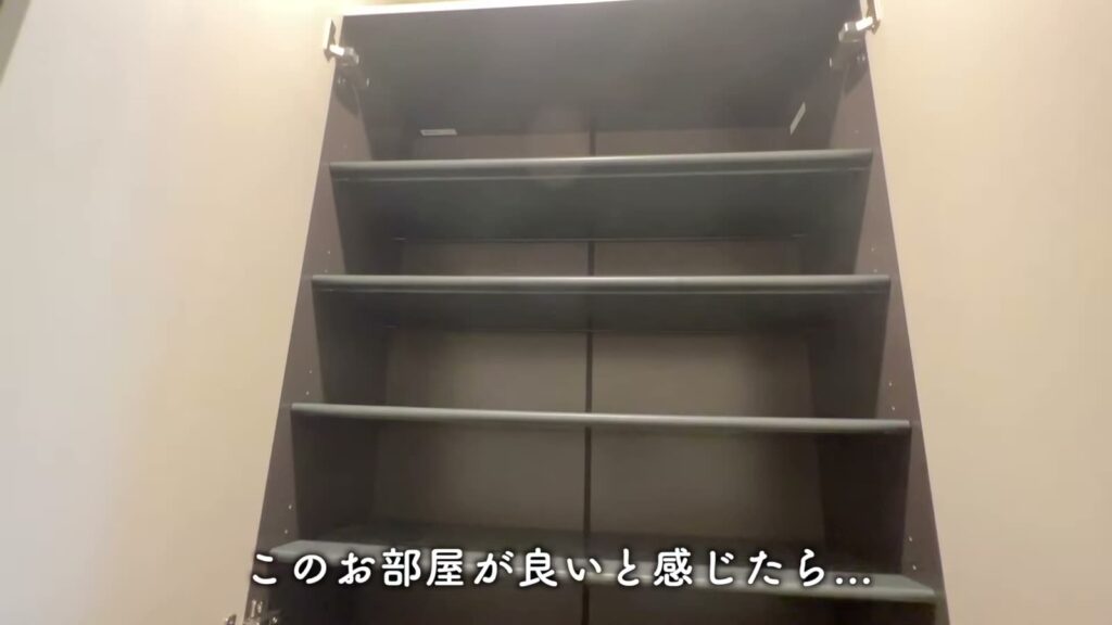 2LDKの収納の中