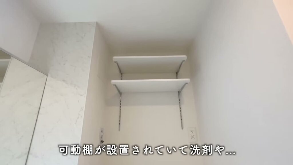 白島北町の1LDK 1LDKの可動棚