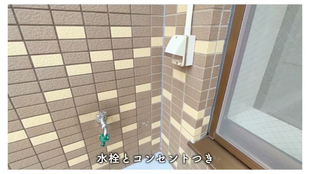 3LDK+αの水栓とコンセント