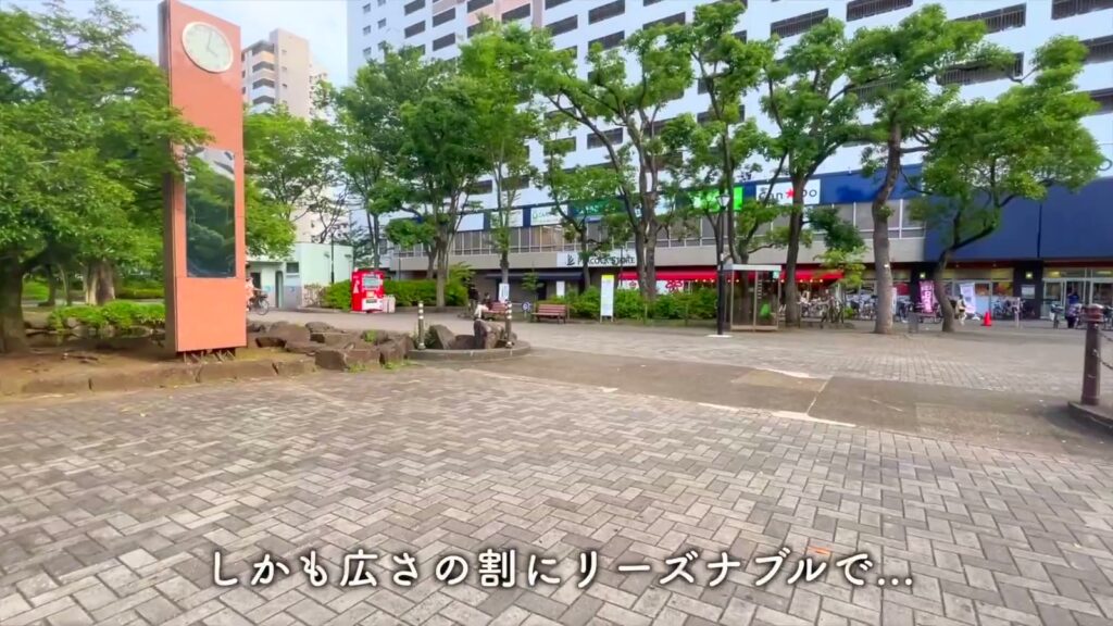 高島平団地 2DKの団地内の商業エリア