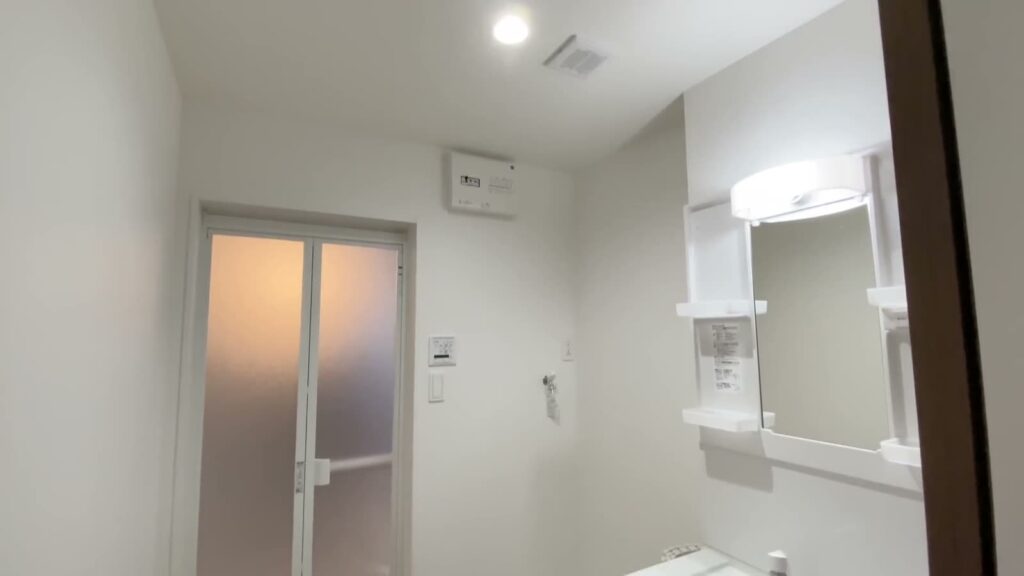 広島県の1LDK 1LDKの洗面所