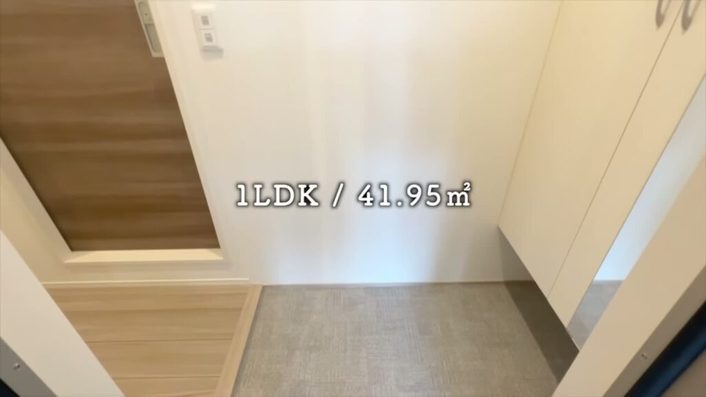 1LDKの玄関