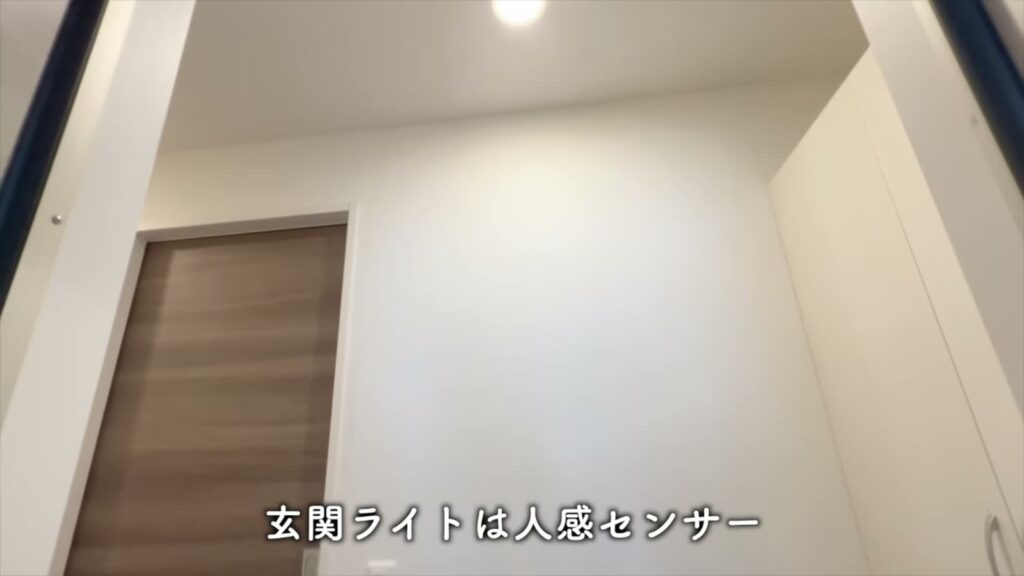 1LDKの人感センサーライト
